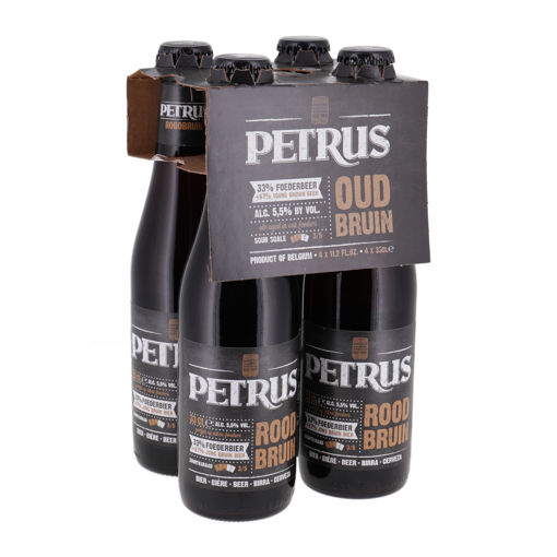 Afbeeldingen van PETRUS ROOD BRUIN 4X33CL