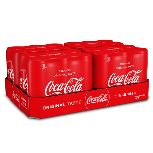Afbeeldingen van COCA COLA BLIK 4X6X33CL