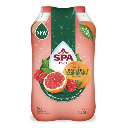 Spa fruit grapefruit raspberry