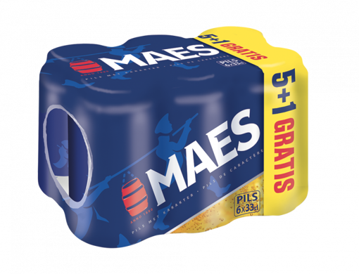Afbeeldingen van MAES BLIK (5+1 GRATIS) X 33CL