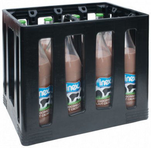 Afbeeldingen van INEX HALFVOLLE CHOCOMELK 12X1L