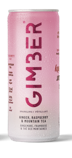 Afbeeldingen van GIMBER RTD GINGER-RASPBERRY 12X25CL