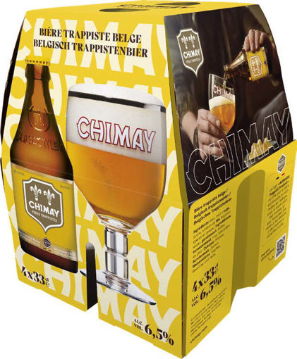 Afbeeldingen van CHIMAY GEEL 4X33CL 6,5%